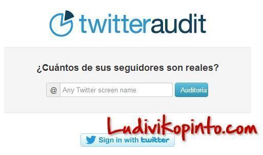 Twitter audit